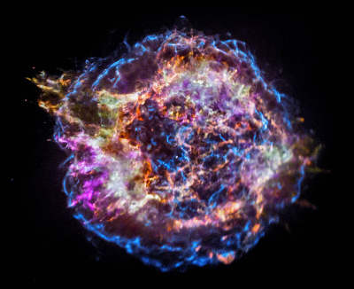 Chandra X-ray image of Cassiopeia A (Cas A)